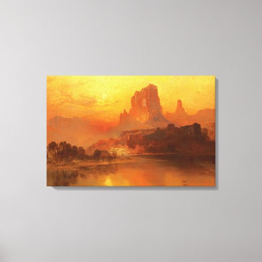 Toile L'Heure d'or, Moran, 1875 (Recto)