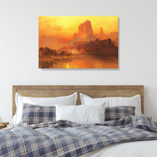 Toile L'Heure d'or, Moran, 1875 (Insitu(Chambre))