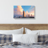 Toile L'Heure Dorée, Ascendante (Insitu(Chambre))