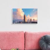 Toile L'Heure Dorée, Ascendante (Insitu(Salon))