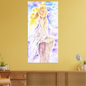 Toile L'histoire de deux filles et leur amour fragile (Insitu(Salon))