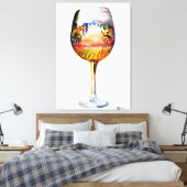 Toile L'histoire du vin (Insitu(Chambre))