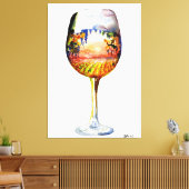 Toile L'histoire du vin (Insitu(Salon))
