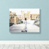 Toile L'hiver à Windsor Castle Painting (Insitu (Plancher de Bois))