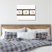 Toile L'hiver et le Bruant (Insitu(Chambre))