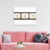 Toile L'hiver et le Bruant (Insitu(Salon))