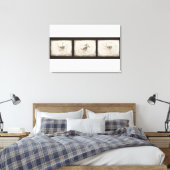Toile L'hiver et le moineau (Insitu(Chambre))
