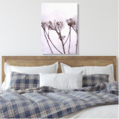 Toile L'hiver, Plantes dans la neige Single (Insitu(Chambre))