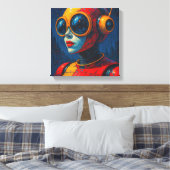Toile L'Homme Contrefait (Insitu(Chambre))