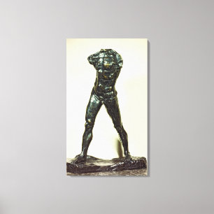 Toile L'homme de marche, 1877 (bronze)