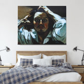 Toile L'homme désespéré par Gustave Courbet (Insitu(Chambre))
