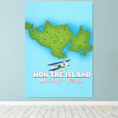 Toile l'hon. île Vietnam (Insitu (Plancher de Bois))