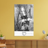 Toile L'honorable Robert Boyle gravé par B. Baron (Insitu(Salon))