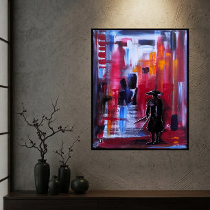 Toile L'Horizon du Samouraï Peinture par Alfred Fox