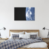 Toile L'horizon terrestre et la noirceur de l'espace (Insitu(Chambre))