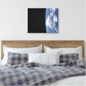 Toile L'horizon terrestre et la noirceur de l'espace 2 (Insitu(Chambre))