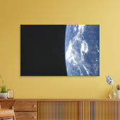 Toile L'horizon terrestre et la noirceur de l'espace 2 (Insitu(Salon))