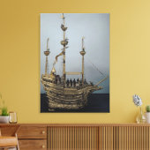 Toile L'horloge automatique Charles V (Insitu(Salon))