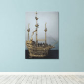 Toile L'horloge automatique Charles V (Insitu (Plancher de Bois))