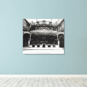 Toile L'Hôtel de Paiva sur les Champs-Elysées (Insitu (Plancher de Bois))