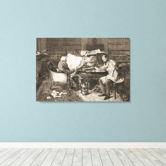 Toile L'hypothèque 1899 (Insitu (Plancher de Bois))