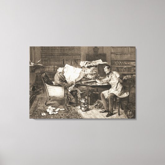 Toile L'hypothèque 1899 (Recto)