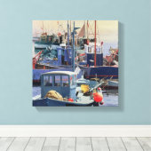 Toile Liaisons 1986 (Insitu (Plancher de Bois))