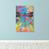 Toile libellule (Insitu (Plancher de Bois))