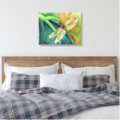 Toile libellule (Insitu(Chambre))