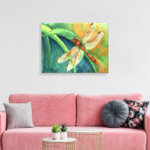 Toile libellule (Insitu(Salon))