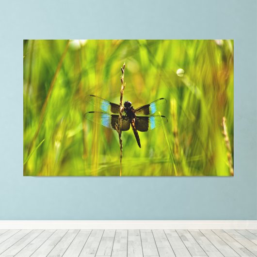 Toile libellule (Insitu (Plancher de Bois))