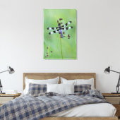 Toile Libellule perchée sur l'herbe, Canada (Insitu(Chambre))