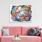 Toile Liberation - Art de Galina - (Insitu(Salon))