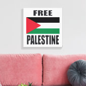 Toile Libérez la Palestine (Insitu(Salon))