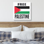 Toile Libérez la Palestine (Insitu(Chambre))