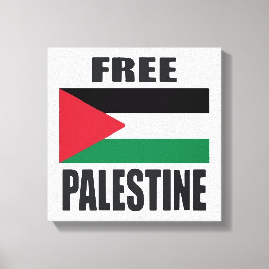 Toile Libérez la Palestine (Recto)