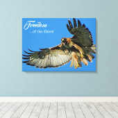 Toile Liberté du ciel Faucon à queue rouge (Insitu (Plancher de Bois))