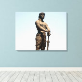 Toile liberté du torse de lapu (Insitu (Plancher de Bois))