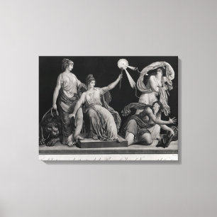 Toile Liberté, frappant en bas de l'ignorance et du
