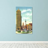 Toile Liberty Bank Bldg, hôtel de ville (Insitu (Plancher de Bois))