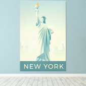 Toile Liberty Statue (Insitu (Plancher de Bois))
