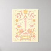 Toile Libra Celestial Zodiac Pastel Dreams Wall Arts (Recto)