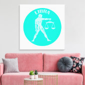 Toile Libra, Zodiac Sign, Horoscope, Astrology (Insitu(Salon))