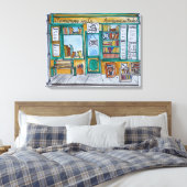 Toile Librairie Shakespeare & Co. | Seine, Paris (Insitu(Chambre))