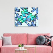 Toile : Libre Comme Un Papillon (Insitu(Salon))