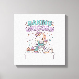 Toile Licorne Cuisson Licorne Produit Tendance Graphique