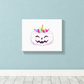 Toile licorne d'Halloween (Insitu (Plancher de Bois))