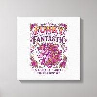 Licorne funky et fantastique design stylé Zazzle_