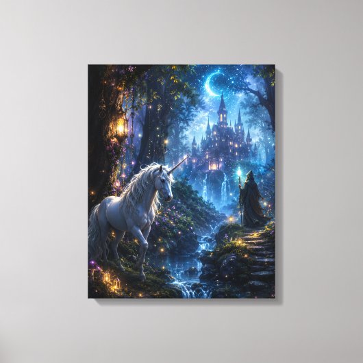 Toile Licorne Magique (Recto)