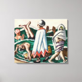 Toile Lido | Max Beckmann | (Recto)